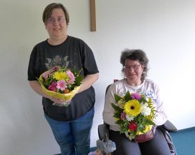 Die Frauenbeauftragte Corinna Küchler und ihre Stellvertreterin Sabine Jahn.