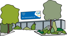 Erfurter Werkstätten mit CJD Logo
